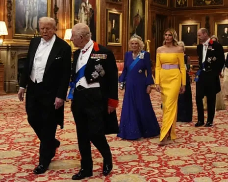 Royals Present Red Carpet During Demonstrations; Kimmel Taken Off Air Due To Kirk Comments