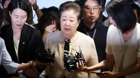 Disputed Religious Head Denies Gift-giving Allegations Involving Ex-South Korea President's Wife