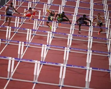 World Track and Field Championships: Female 1500m, Male 110m Obstacles and More Contests