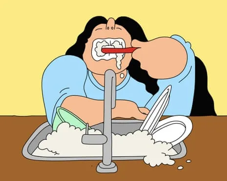 Must Our Roommate Avoid Cleaning Their Toothbrush at the Kitchen Basin?