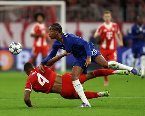 Chelsea's manager explodes after Bayern Munich center-back Tah avoids dismissal in Champions League loss